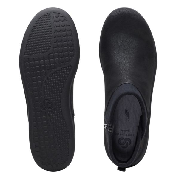 Clarks Womens Sillian 2.0 Dusk Ankle Boots Black | UK-2517436